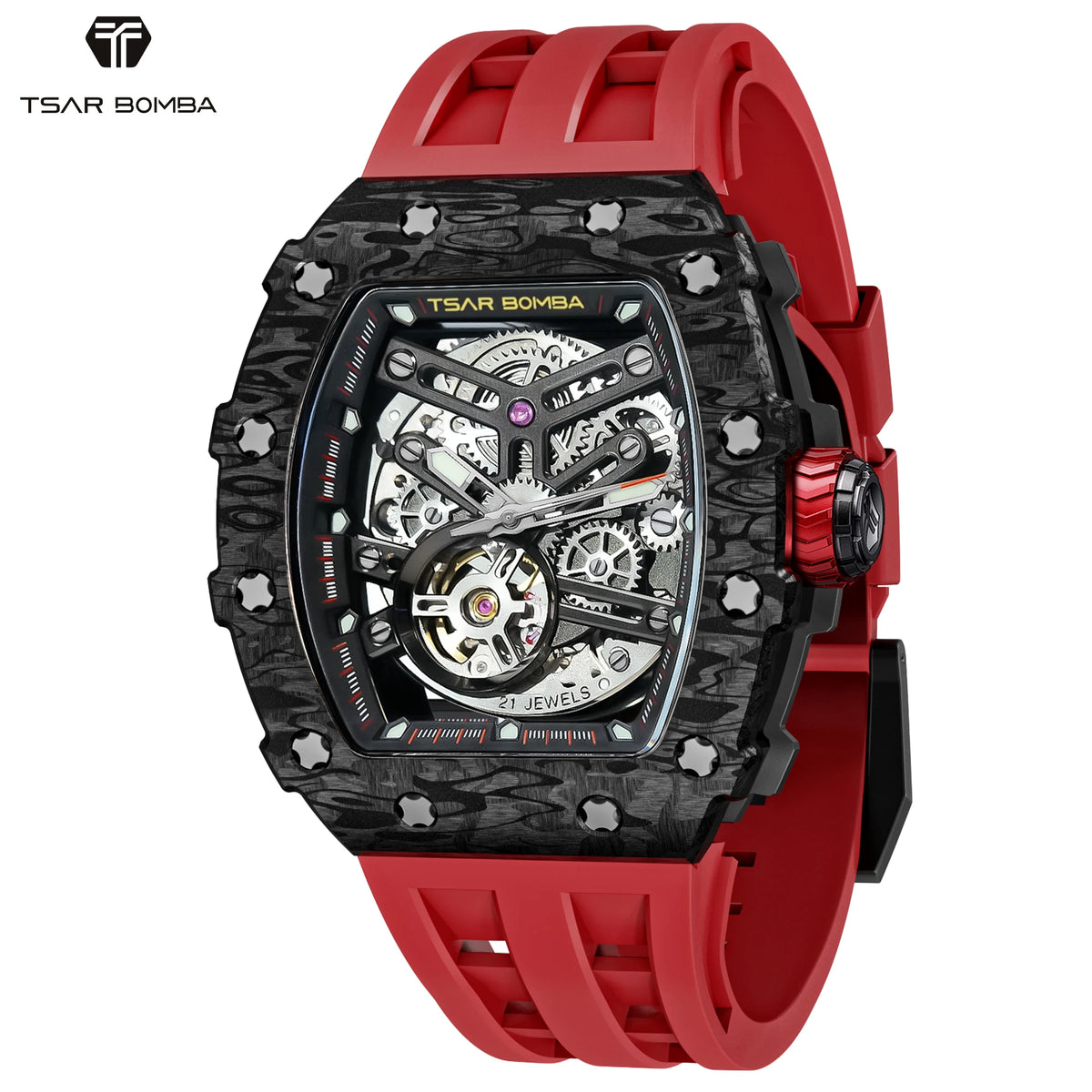 Montre mécanique TSAR BOMBA TB8208CF – CLEVI Paris