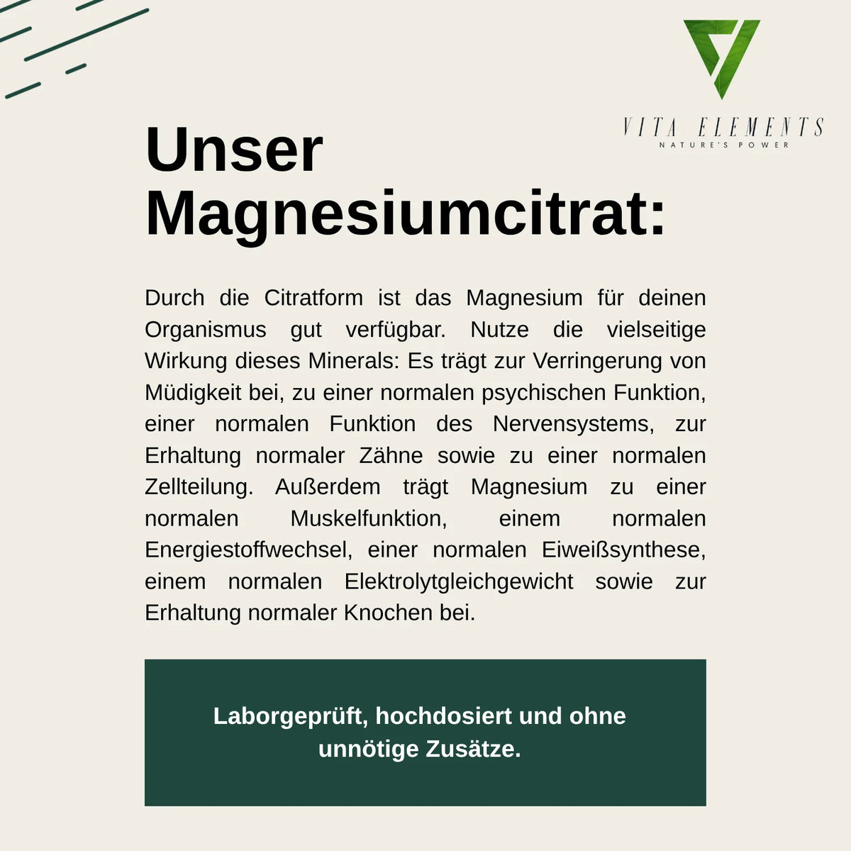 Citrate de magnésium, 365 gélules – CLEVI Paris