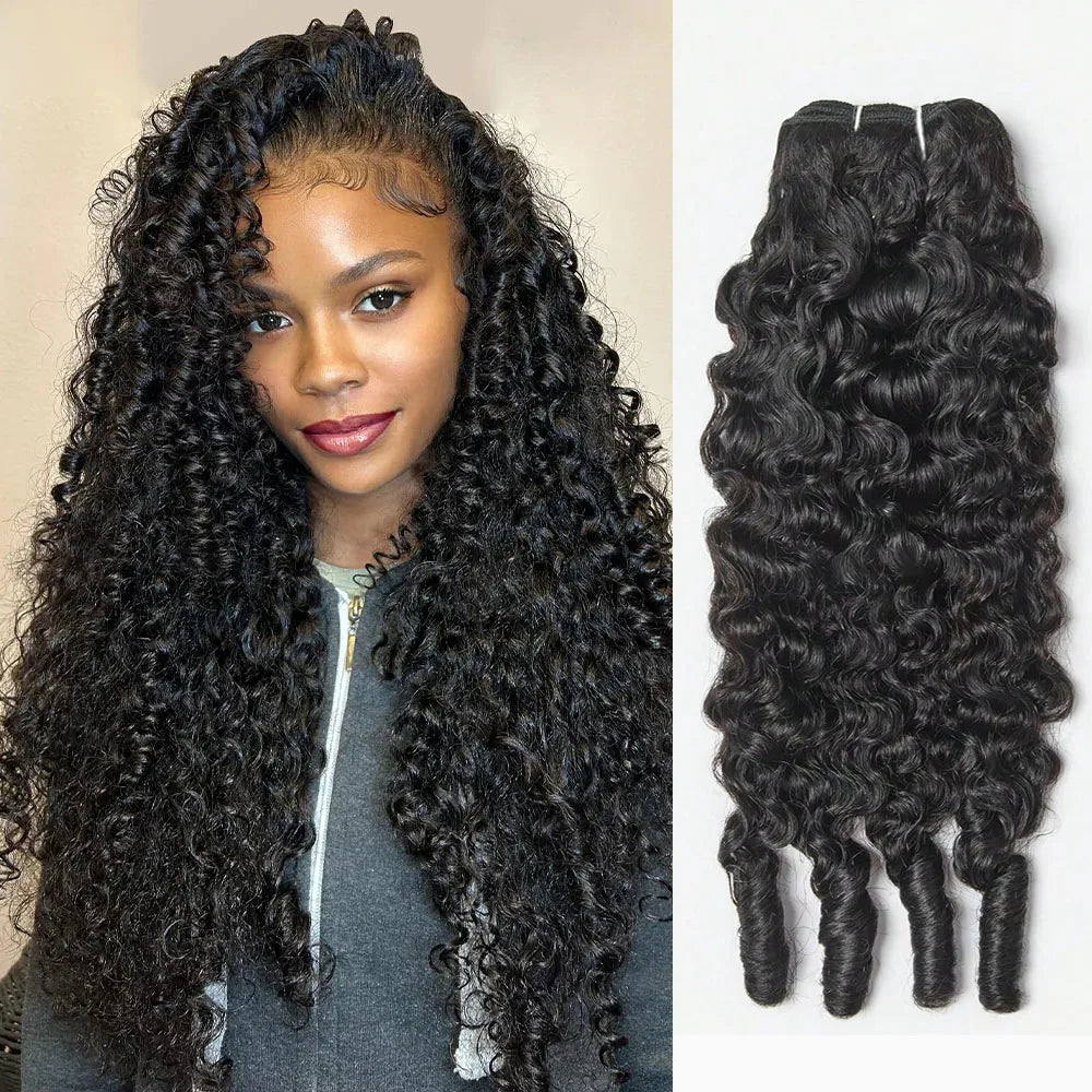 Extensions Cheveux Humains Bouclés Birmans Remy – Double Drawn Vietnamese Hair – CLEVI Paris
