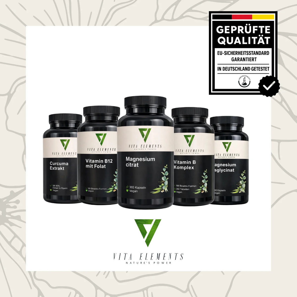 Citrate de magnésium, 365 gélules – CLEVI Paris