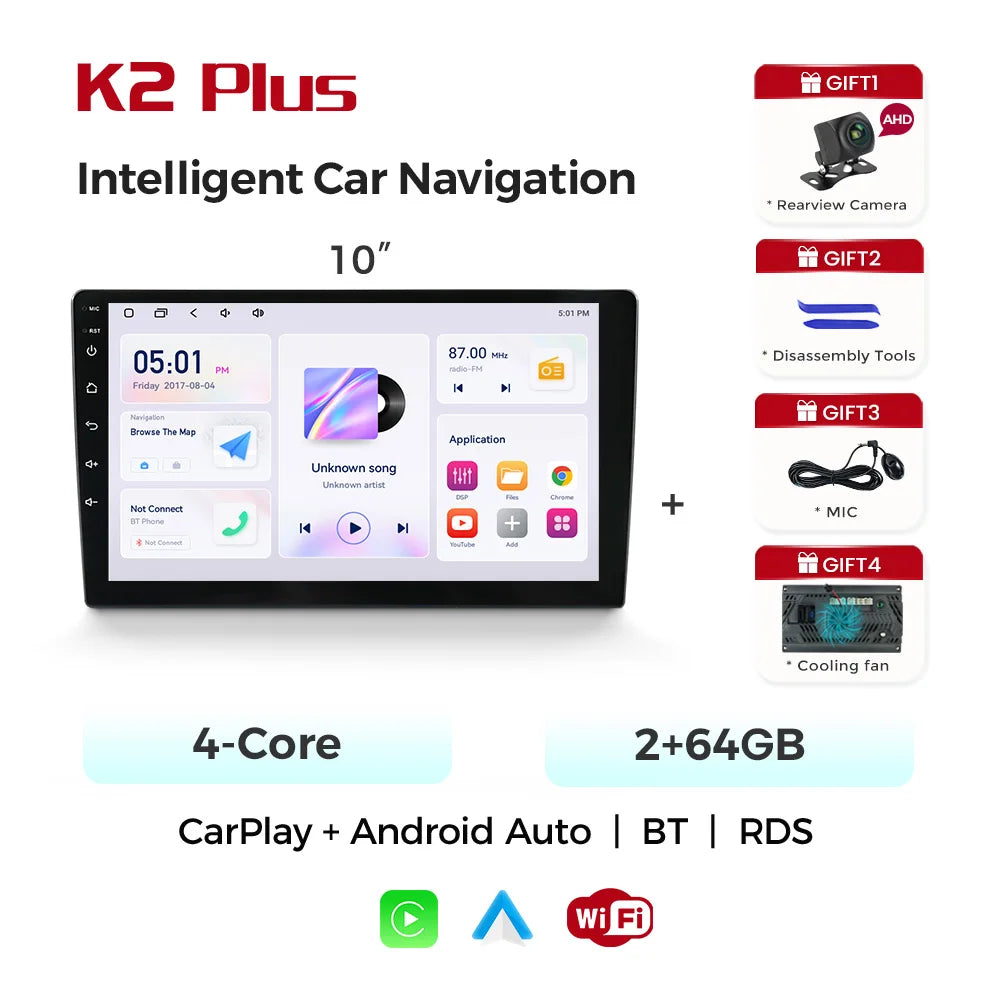 Autoradio MEKEDE 9 ou 10″ Android CarPlay – CLEVI Paris