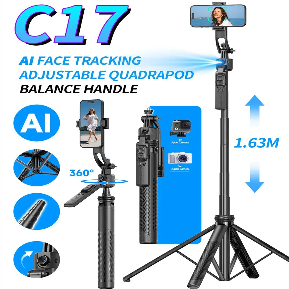 Perche stabilisateur C17 à suivi IA 1,62 m – CLEVI Paris