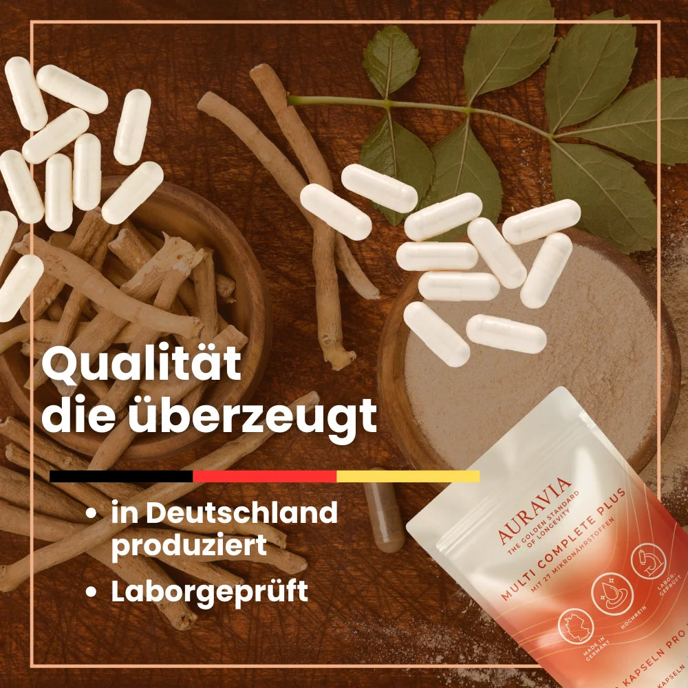 Multivitamines AURAVIA, 120 gélules – CLEVI Paris
