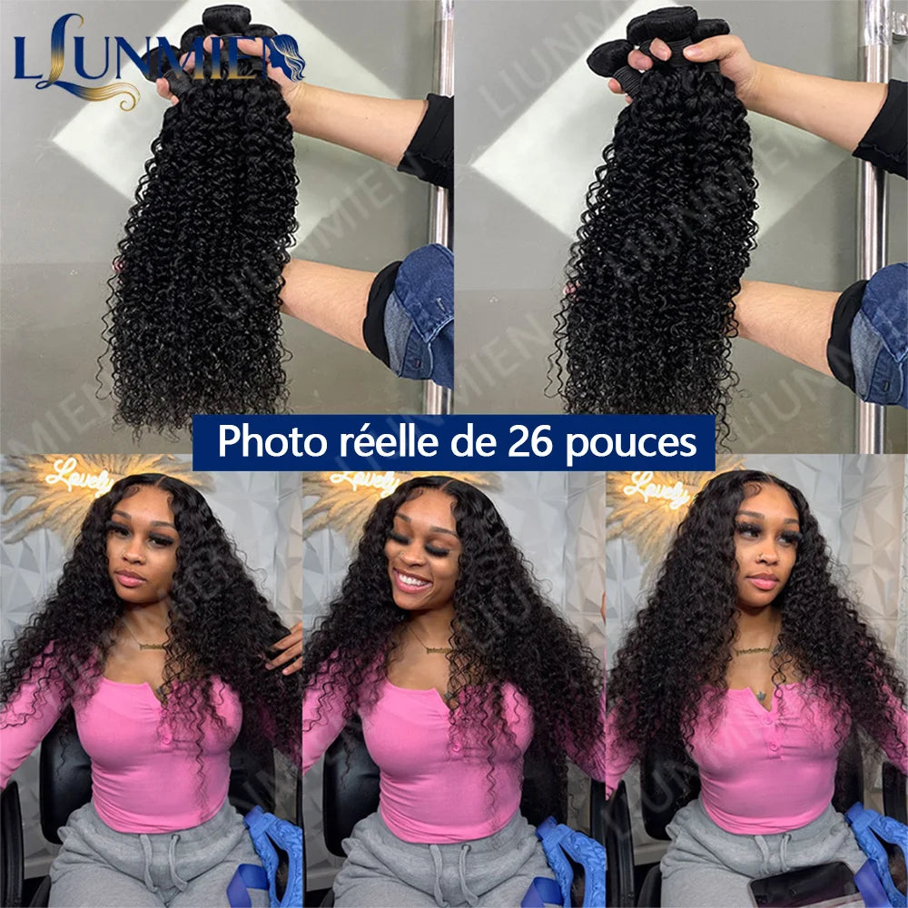 Mèches Brésiliennes Bouclées Remy 100% Naturelles Femme – CLEVI Paris
