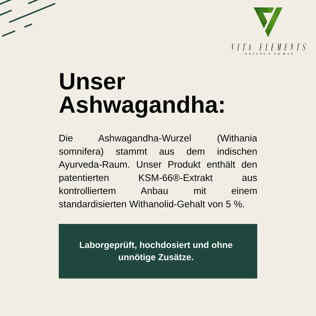 Ashwagandha KSM-66®, 180 gélules – CLEVI Paris