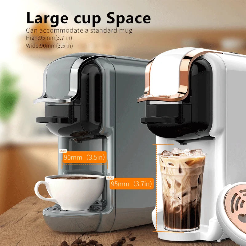 Cafetière 4-en-1 capsules, dosettes et café moulu – CLEVI Paris