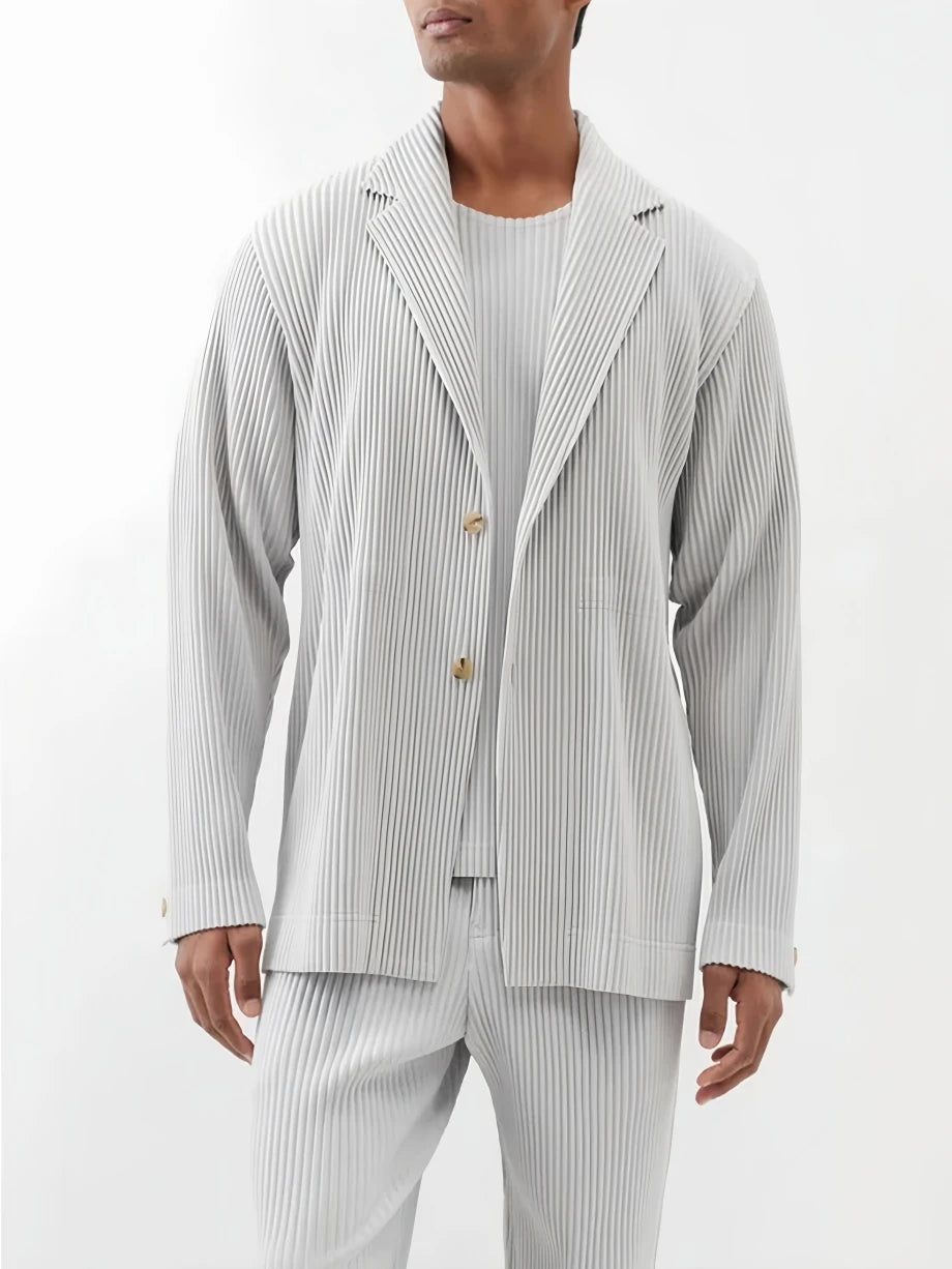 Veste ou pantalon homme plissé – CLEVI Paris