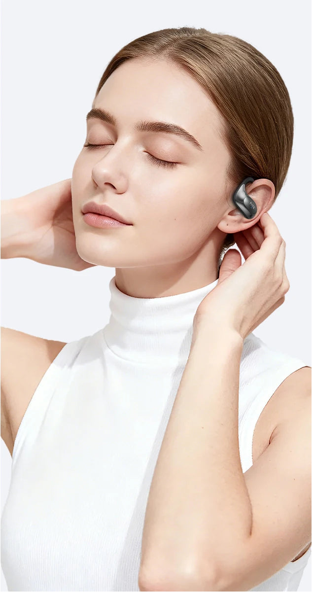 Écouteurs Bluetooth NE35 Traducteur IA 150 Langues 50h Surround – CLEVI Paris