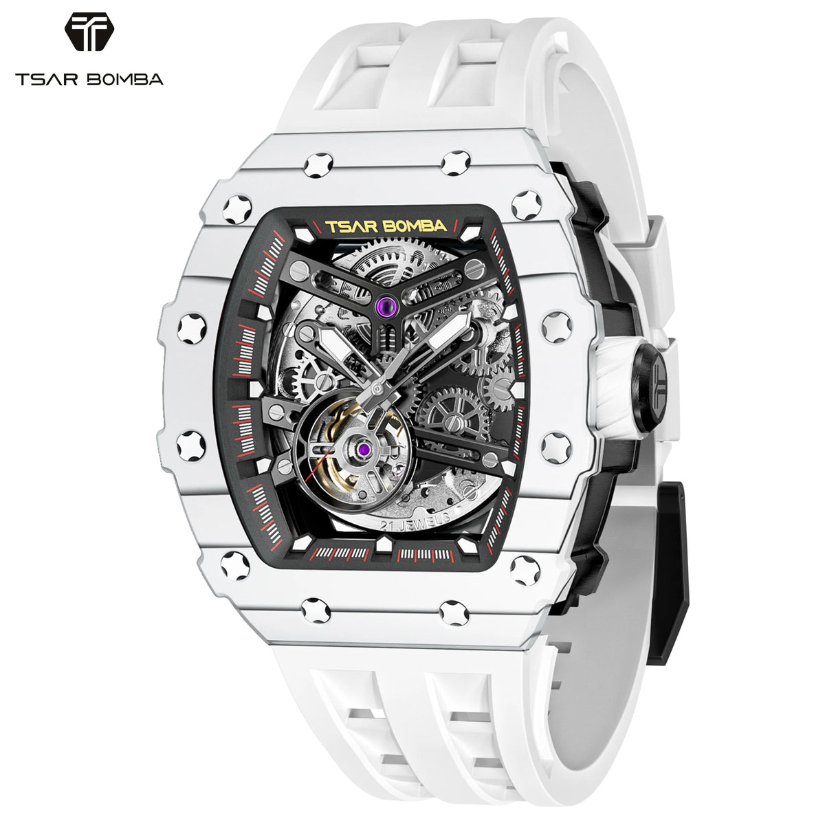 Montre mécanique TSAR BOMBA TB8208CF – CLEVI Paris