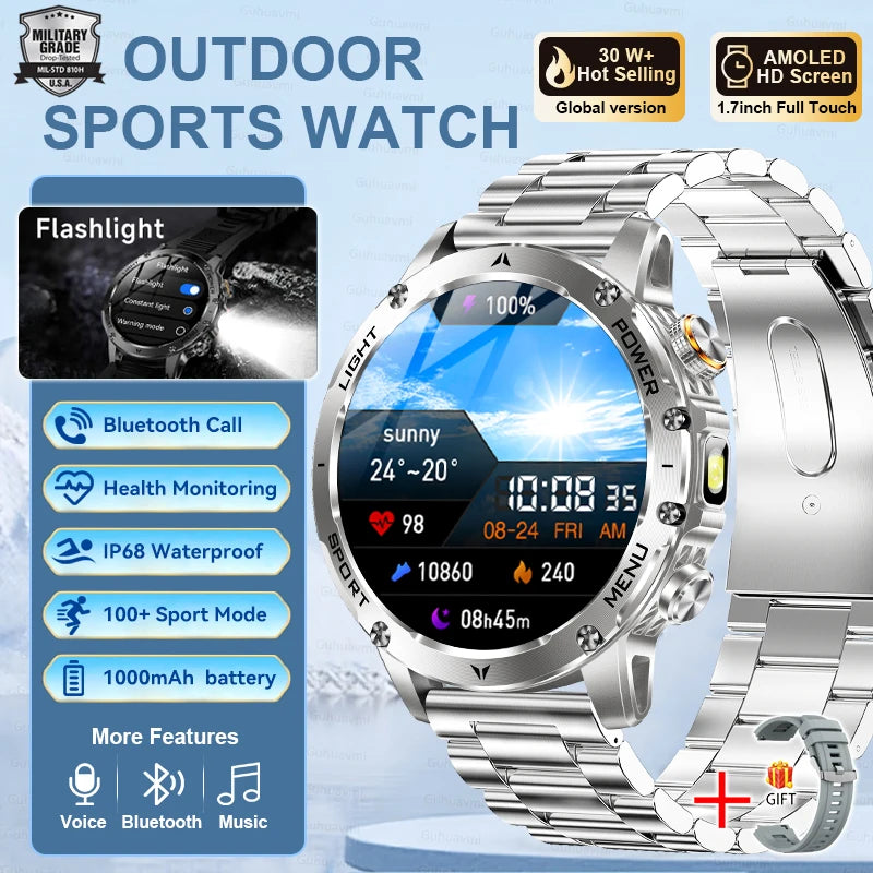 Montre Connectée AK87 Bluetooth GPS – CLEVI Paris