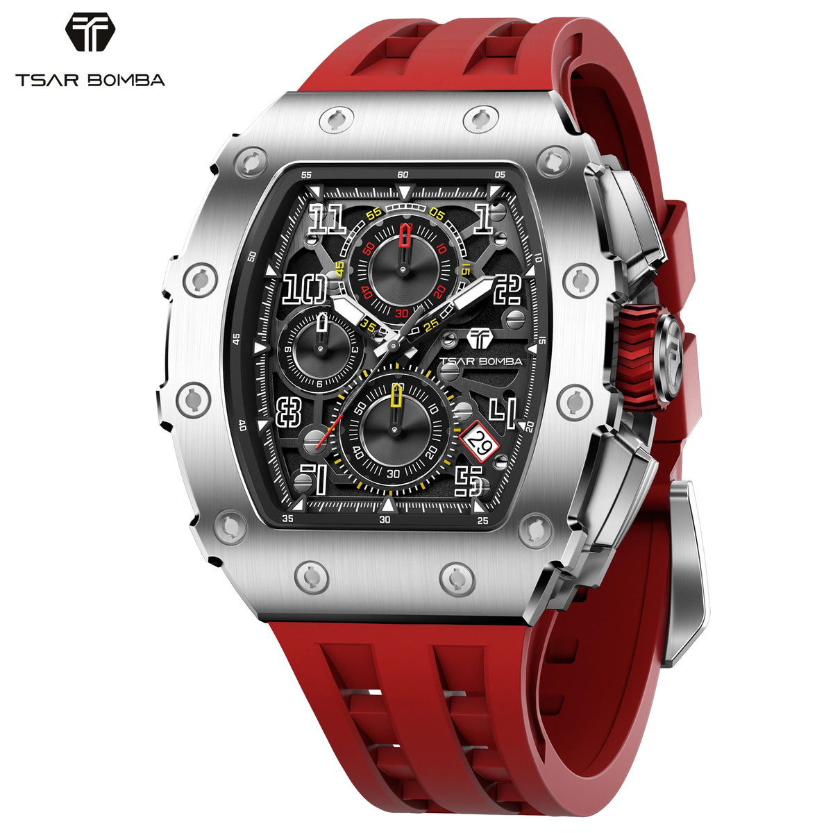 Montre chronographe TSAR BOMBA TB8204 – CLEVI Paris