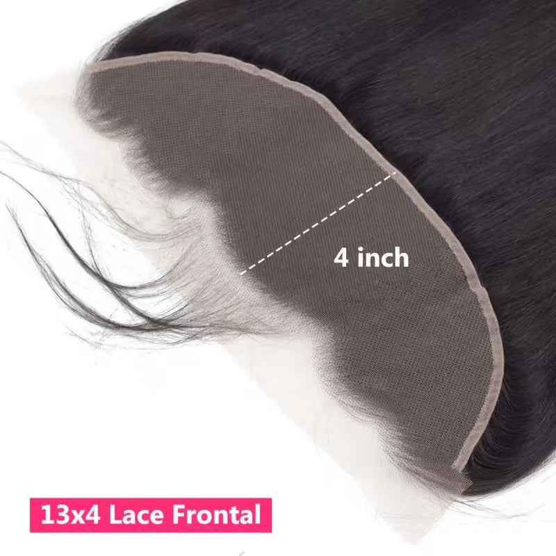 Closure Lace 13x4 Straight Remy Brésilienne – CLEVI Paris