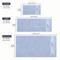 Lot de 3 serviettes de bain en coton – CLEVI Paris