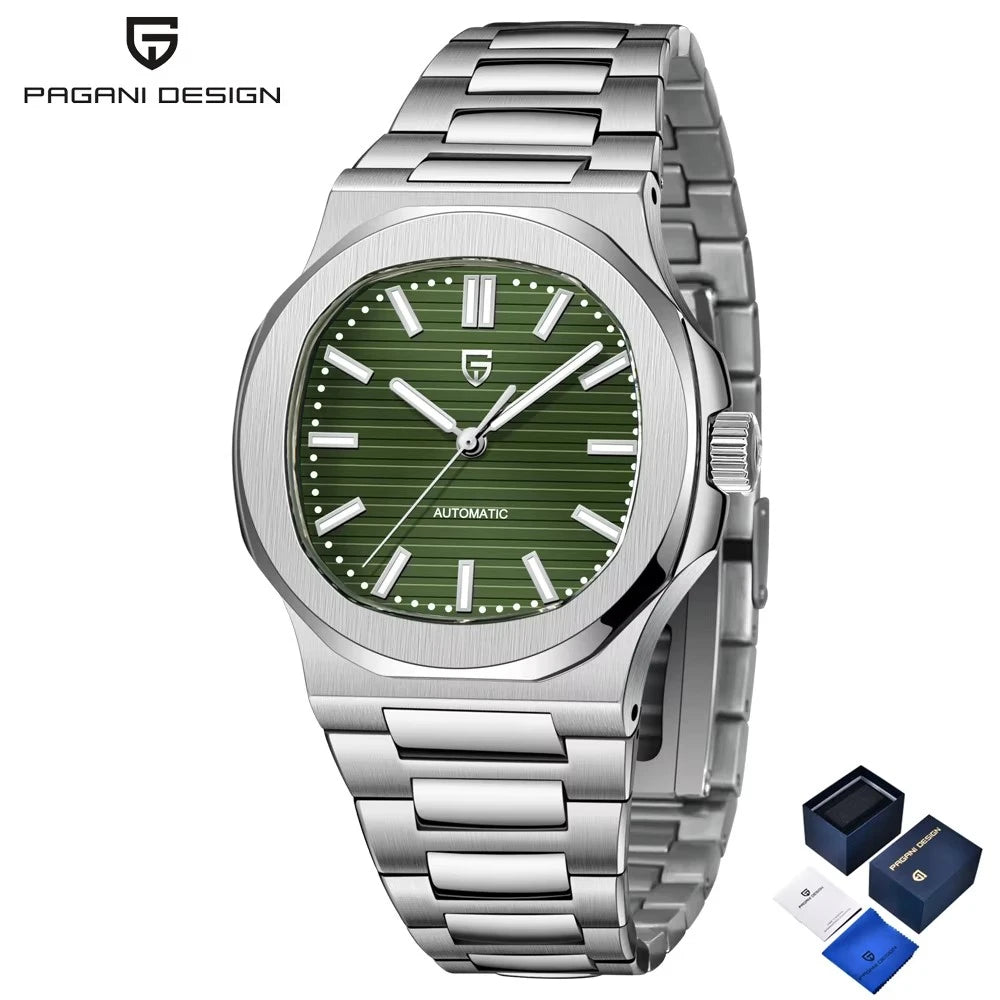 Montre Automatique Homme Pagani Design PD-1728 Or Rose Saphir – CLEVI Paris
