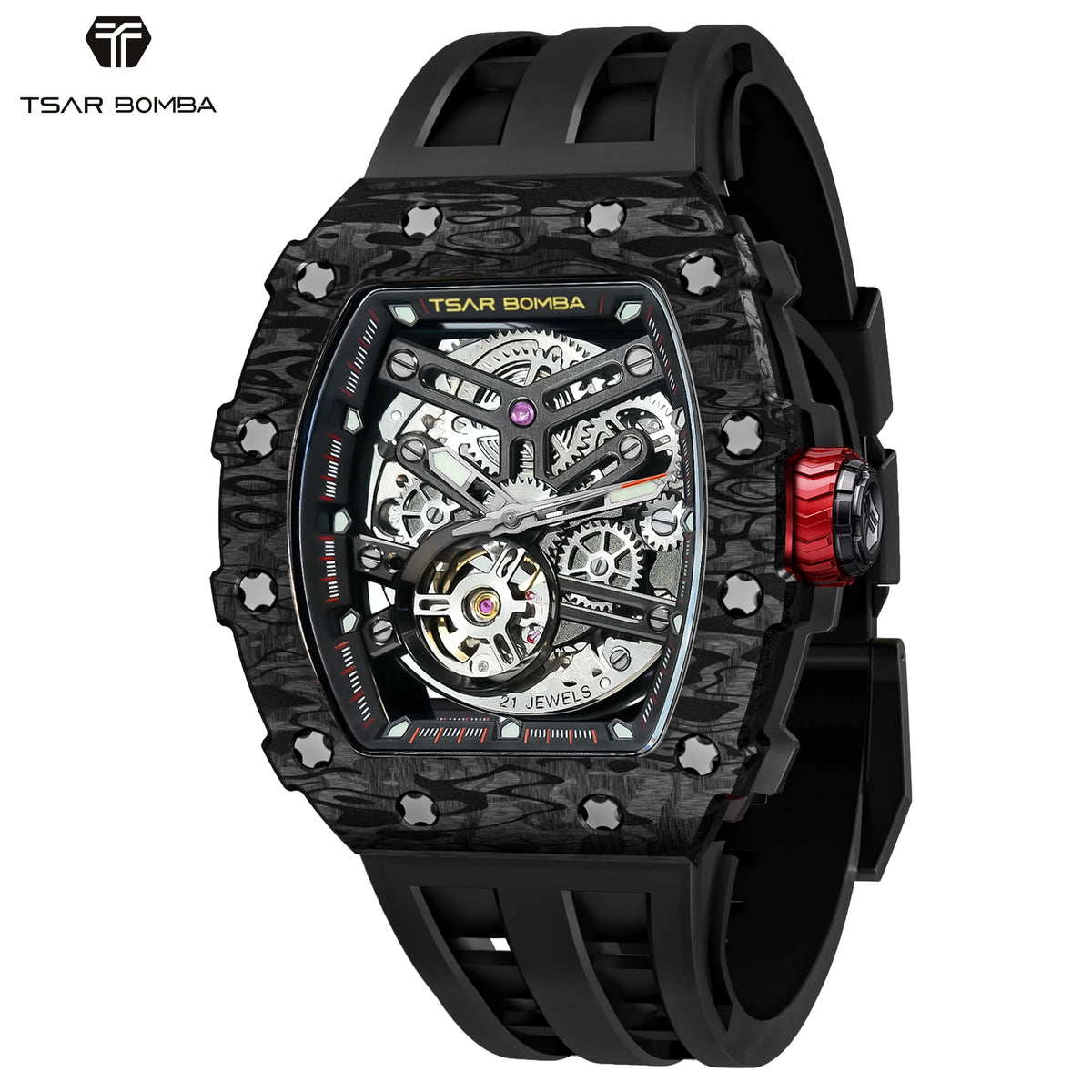 Montre mécanique TSAR BOMBA TB8208CF – CLEVI Paris