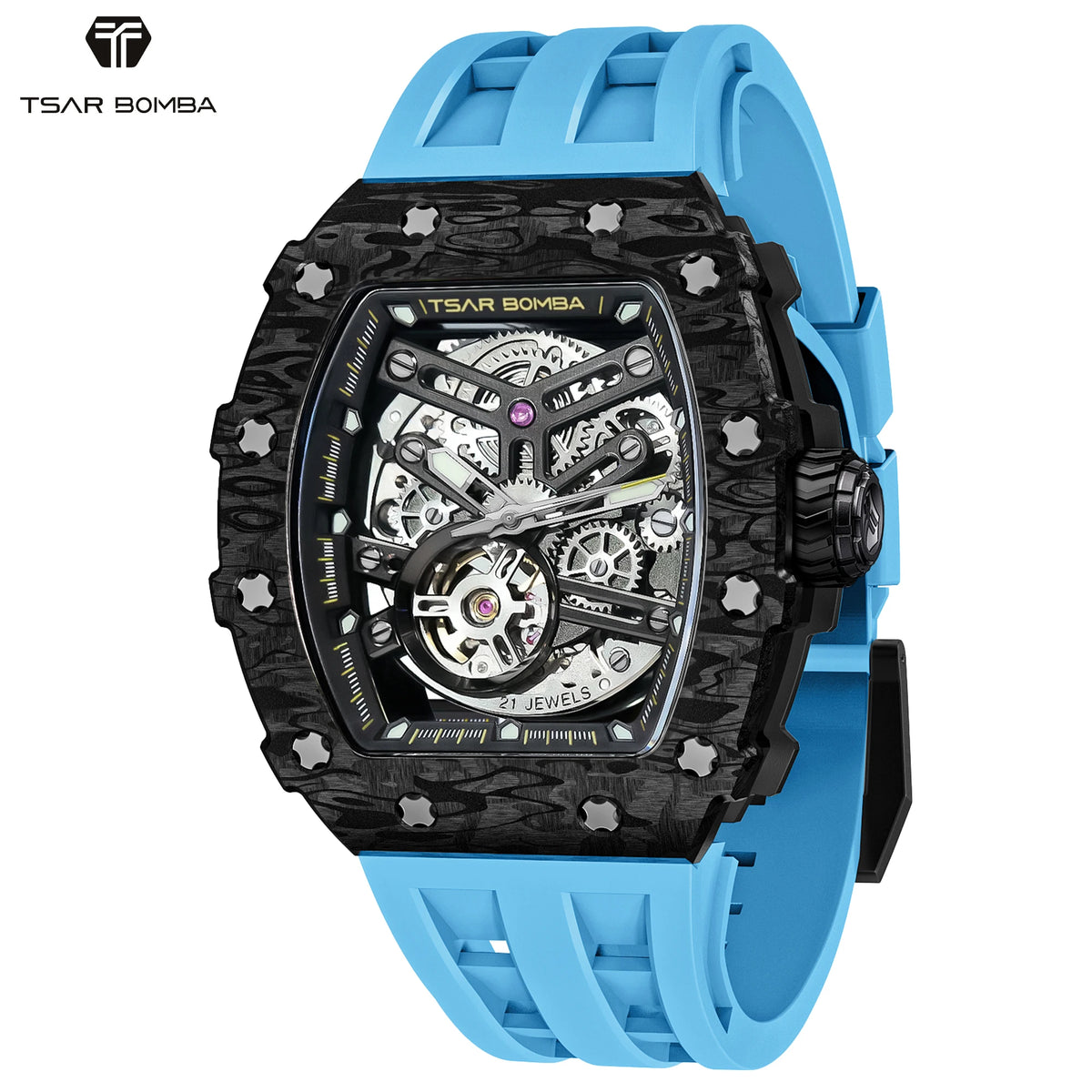 Montre mécanique TSAR BOMBA TB8208CF – CLEVI Paris