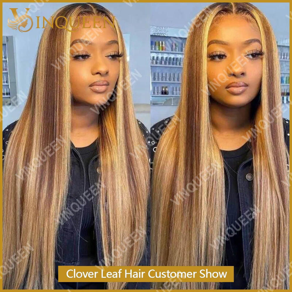 Extensions Cheveux Humains Brésiliens Remy 12A Highlight P4/27 Lisse – CLEVI Paris