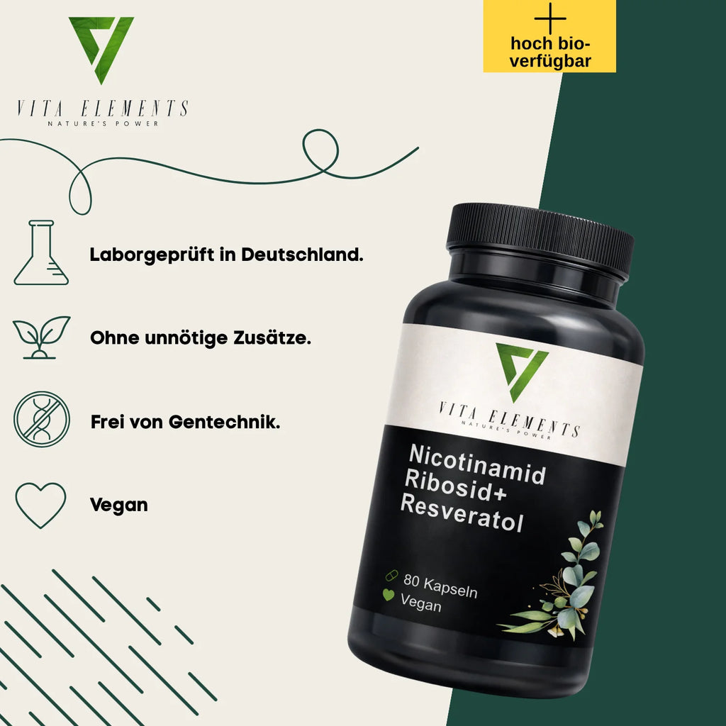 Nicotinamide riboside, 80 gélules – CLEVI Paris