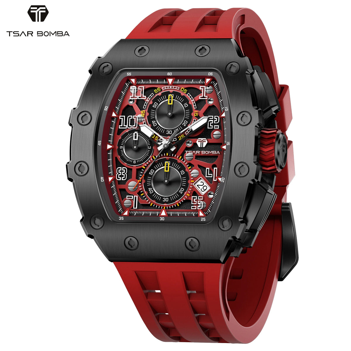 Montre chronographe TSAR BOMBA TB8204 – CLEVI Paris