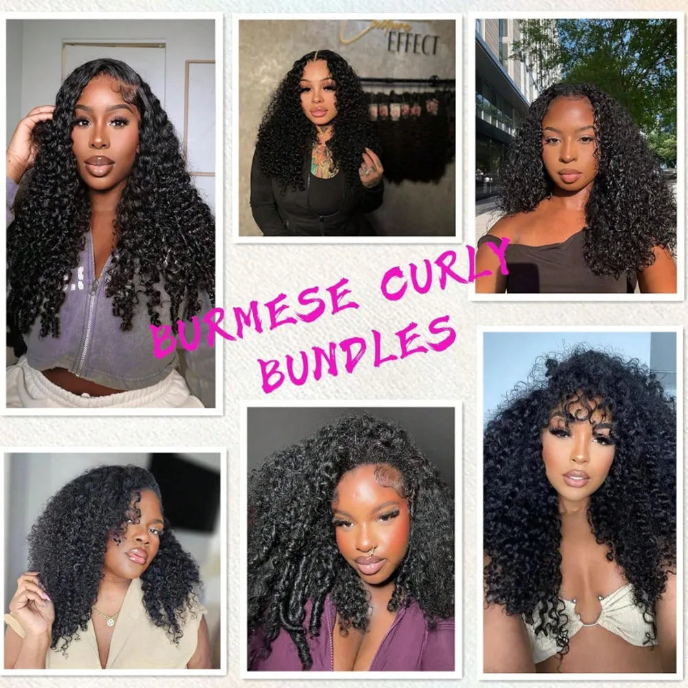 Extensions Cheveux Humains Bouclés Birmans Remy – Double Drawn Vietnamese Hair – CLEVI Paris