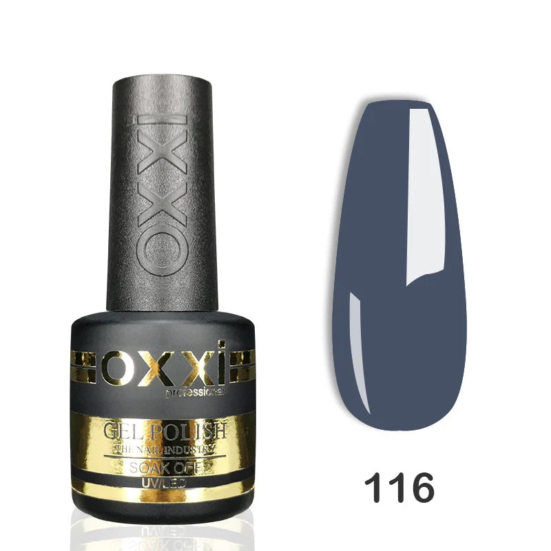 Vernis Gel Semi-Permanent OXXI 8ml – 60 Teintes UV/LED Longue Durée Nail Art Manucure – CLEVI Paris