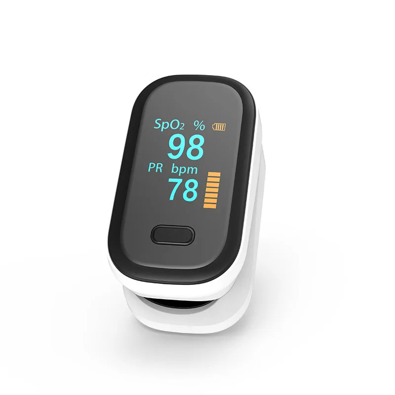 Oxyмètre Doigt SRHMX OLED SpO2 Pouls Adulte – CLEVI Paris