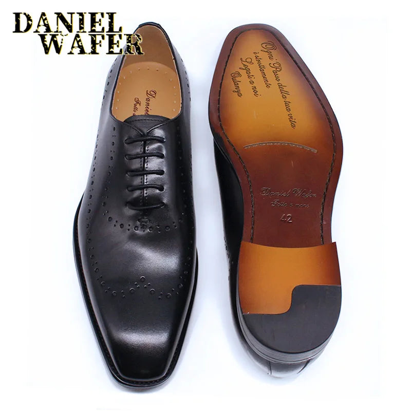 Richelieus Oxford en cuir à lacets – CLEVI Paris