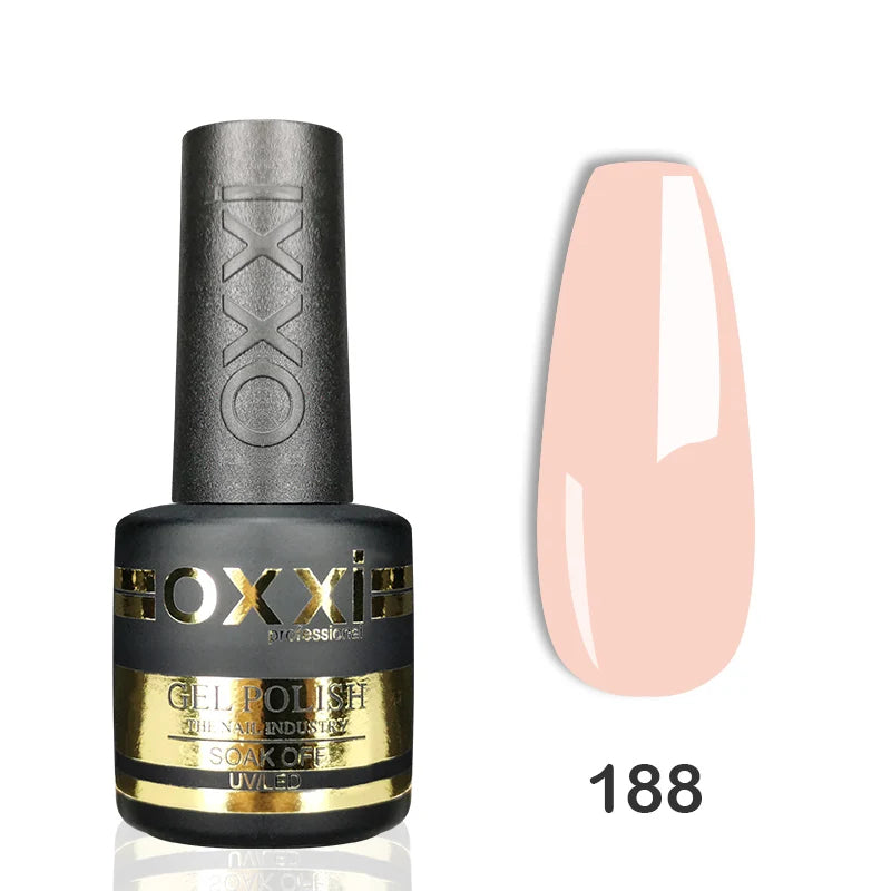 Vernis Gel Semi-Permanent OXXI 8ml – 60 Teintes UV/LED Longue Durée Nail Art Manucure – CLEVI Paris