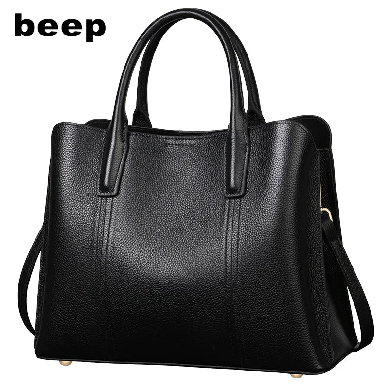 Sac à Main Cuir Vachette Femme Souple Zip – CLEVI Paris