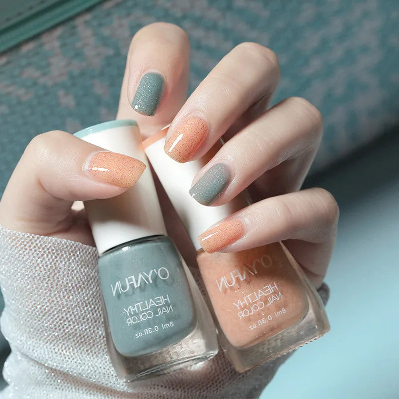 Vernis à Ongles Séchage Rapide Sans UV – Glitter, Matte & Paillettes 40 Couleurs – CLEVI Paris