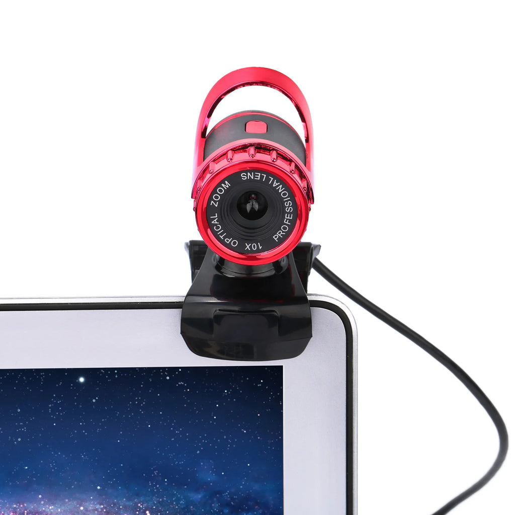 Webcam USB HD 12MP Vision Nocturne 360° – CLEVI Paris