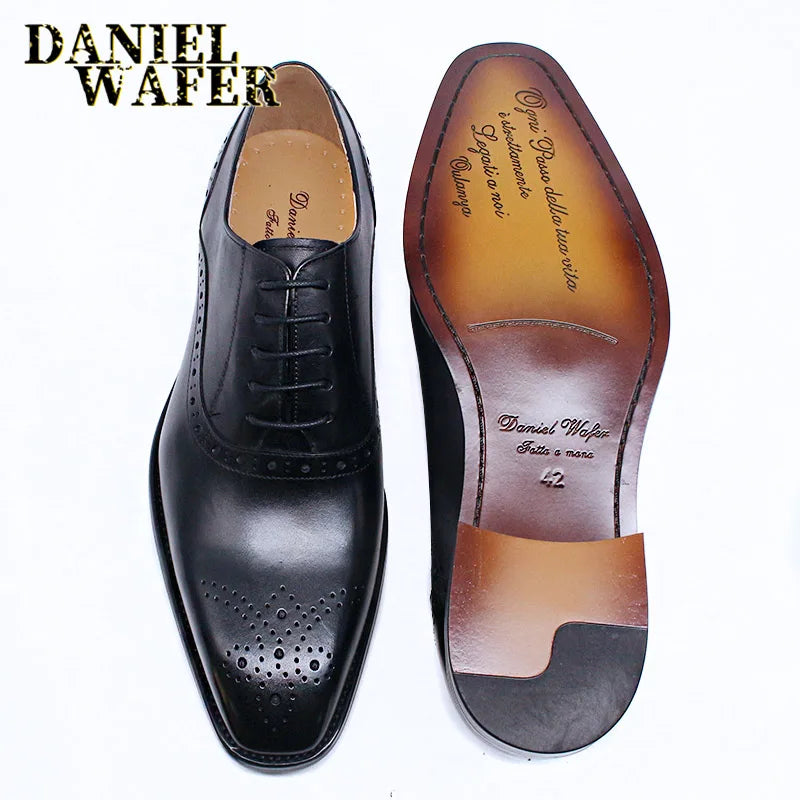 Chaussures Oxford en cuir pour homme – CLEVI Paris