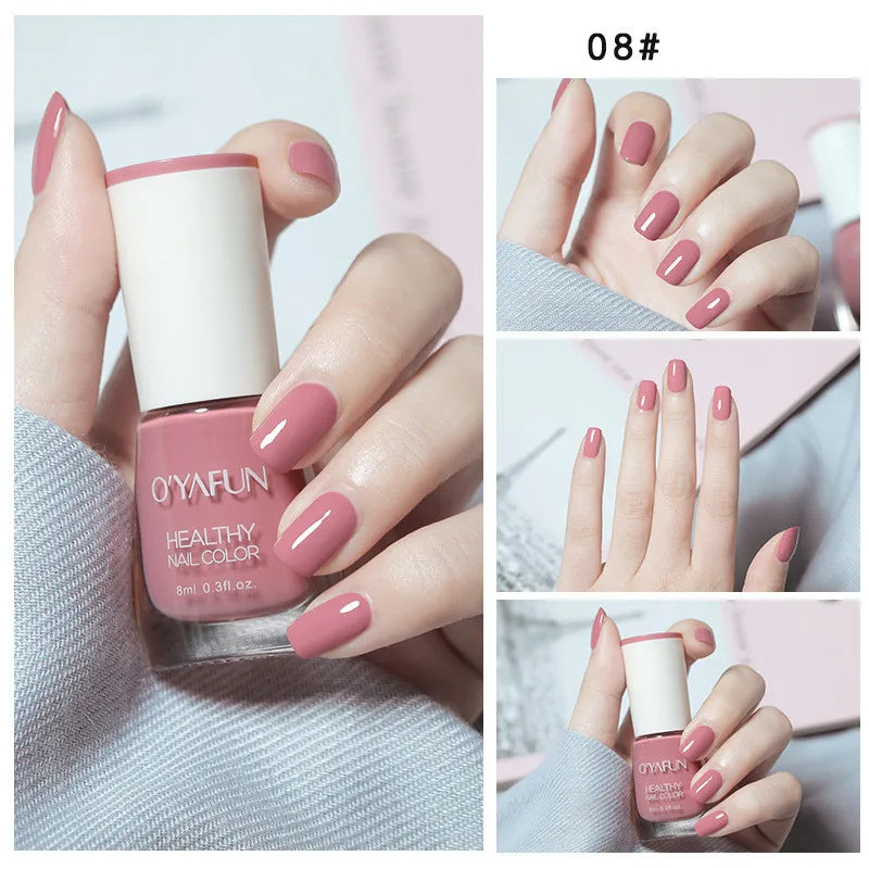 Vernis à Ongles Séchage Rapide Sans UV – Glitter, Matte & Paillettes 40 Couleurs – CLEVI Paris