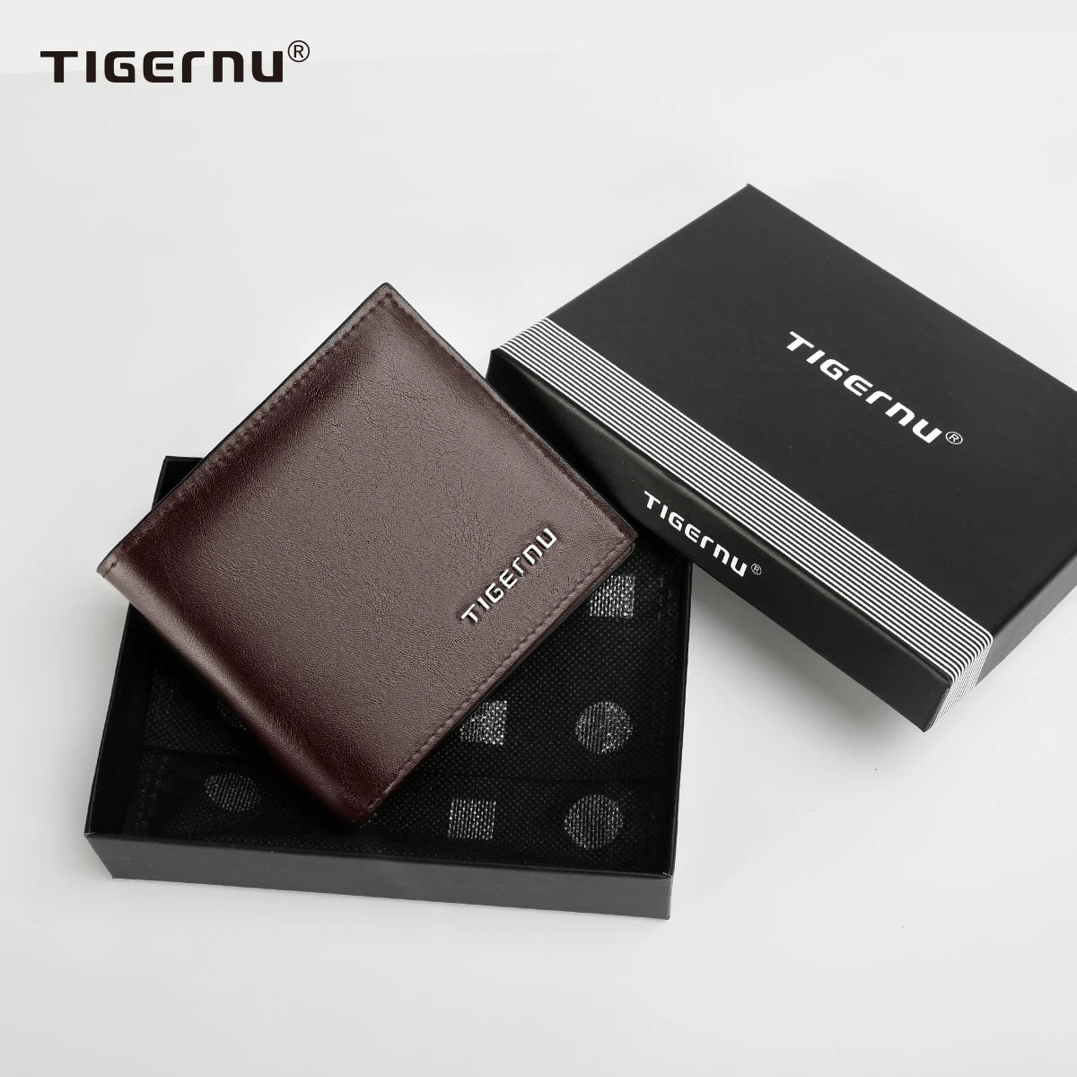 Portefeuille Slim Homme Anti-RFID Cuir PU Léger Boîte Cadeau – CLEVI Paris