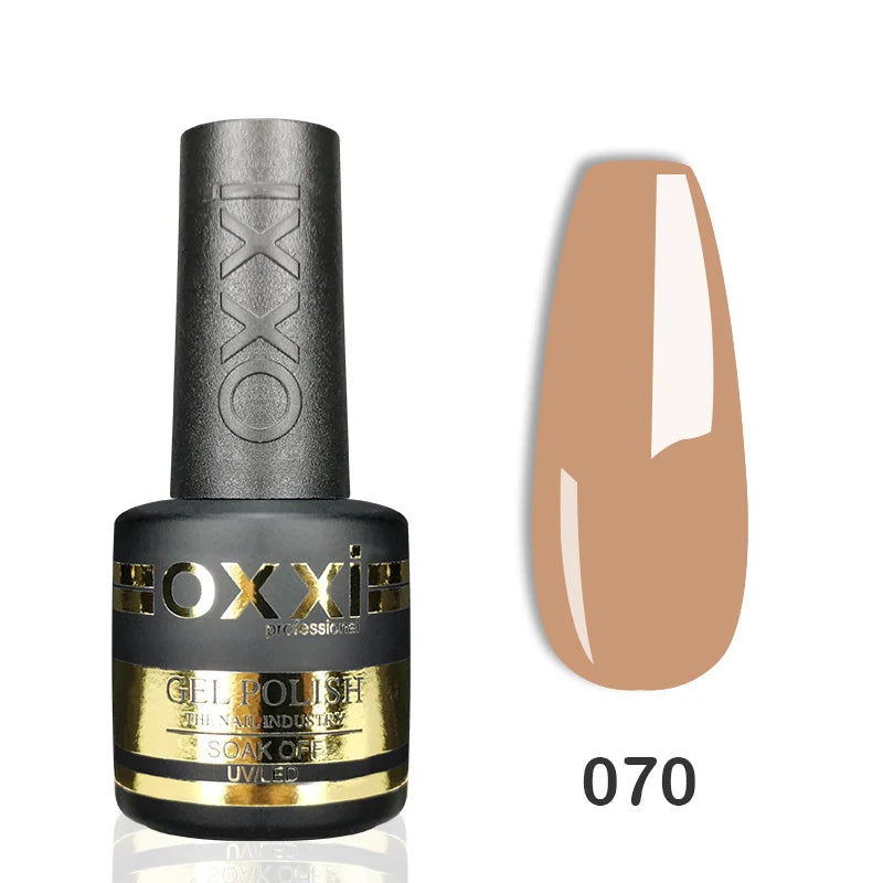 Vernis Gel Semi-Permanent OXXI 8ml – 60 Teintes UV/LED Longue Durée Nail Art Manucure – CLEVI Paris