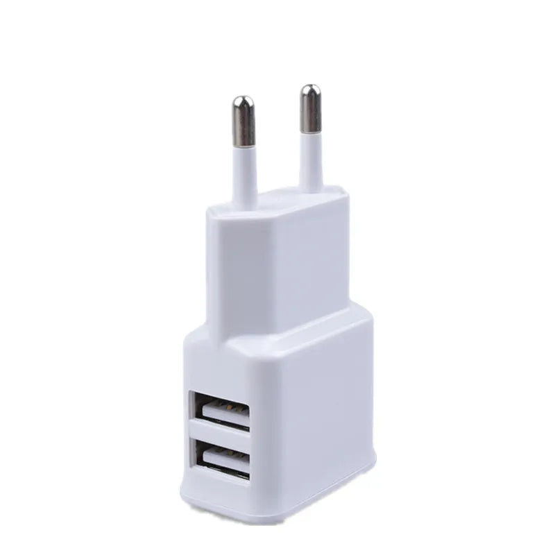 Chargeur Secteur USB 5V 1A ou 2A Prise EU Blanc – CLEVI Paris