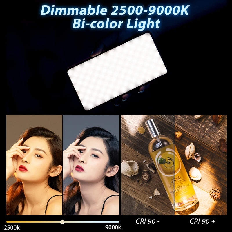 Panneau LED bicolore Ulanzi VL200 8 W – CLEVI Paris