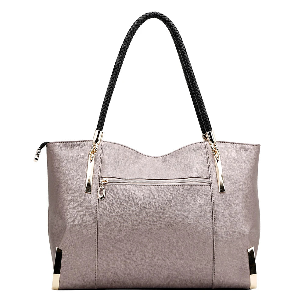Sac à Main Femme Cuir Véritable Résistant Grande Capacité – CLEVI Paris