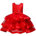 Robe cérémonie fille à fleurs brodées – CLEVI Paris