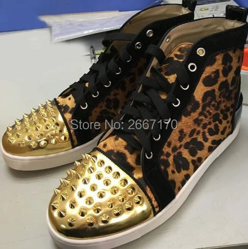 Sneakers homme à rivets – CLEVI Paris