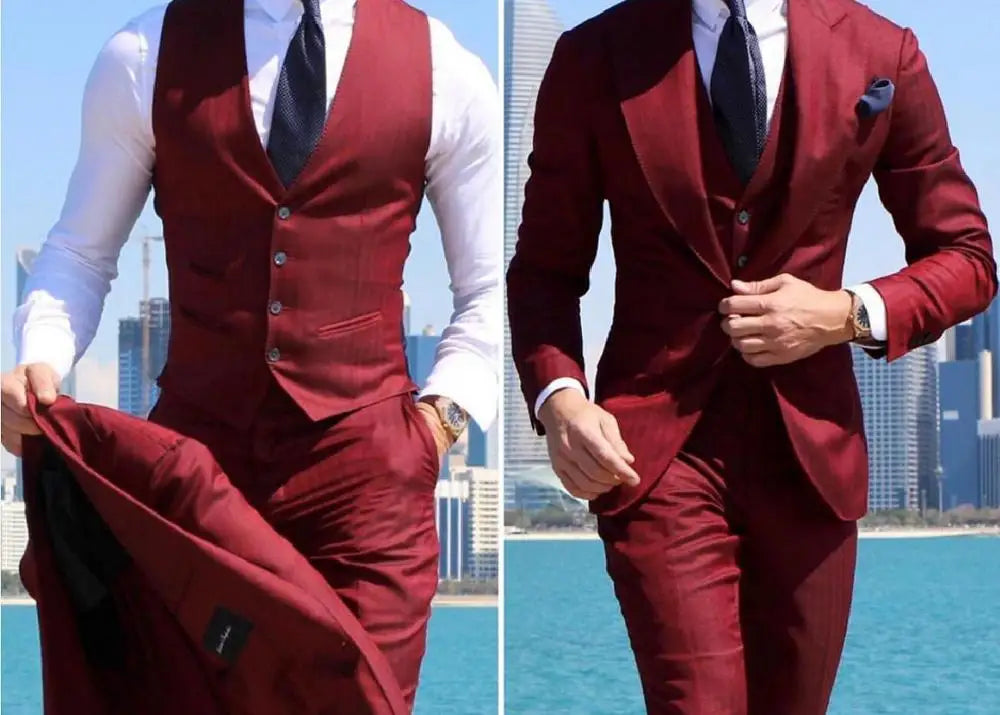 Costume homme 3 pièces pour mariage – CLEVI Paris