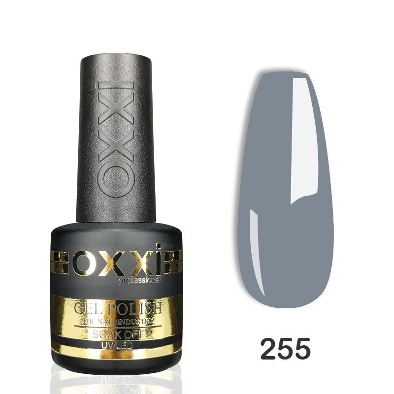 Vernis Gel Semi-Permanent OXXI 8ml – 60 Teintes UV/LED Longue Durée Nail Art Manucure – CLEVI Paris