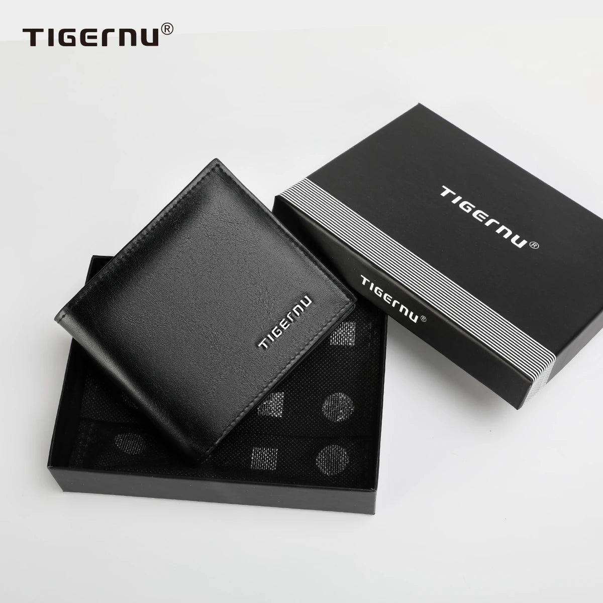 Portefeuille Slim Homme Anti-RFID Cuir PU Léger Boîte Cadeau – CLEVI Paris