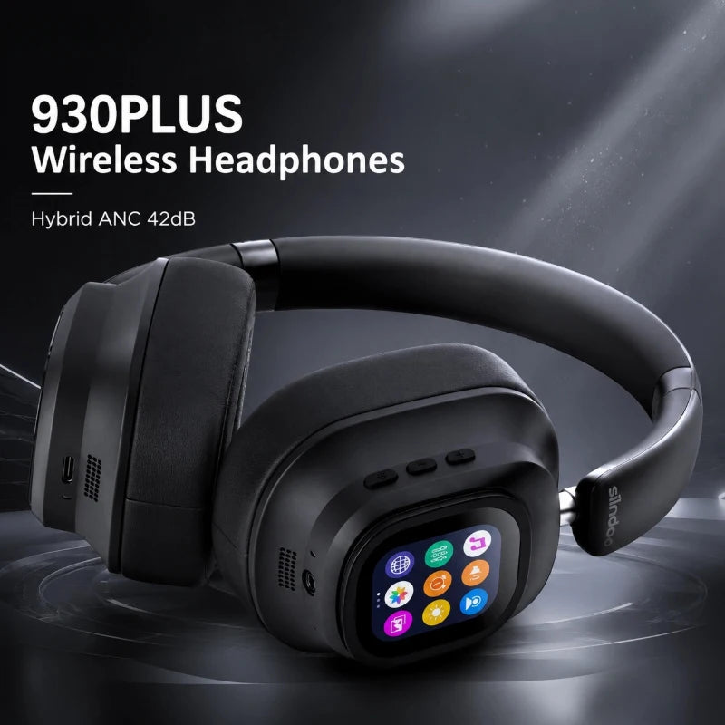 Casque Bluetooth 930PLUS ANC Écran Tactile Traducteur IA – CLEVI Paris