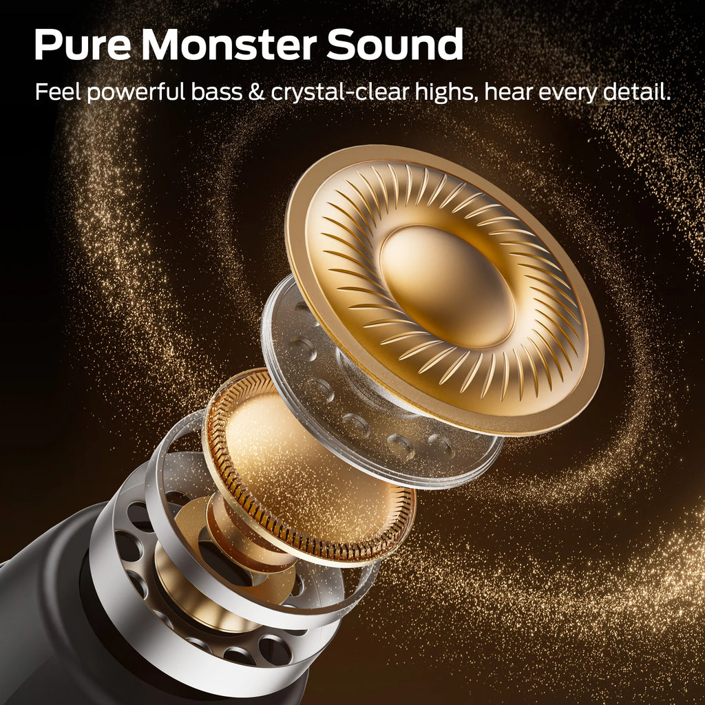 Écouteurs Sommeil Monster Sleep Ear100 BT 6.0 80h 3g – CLEVI Paris