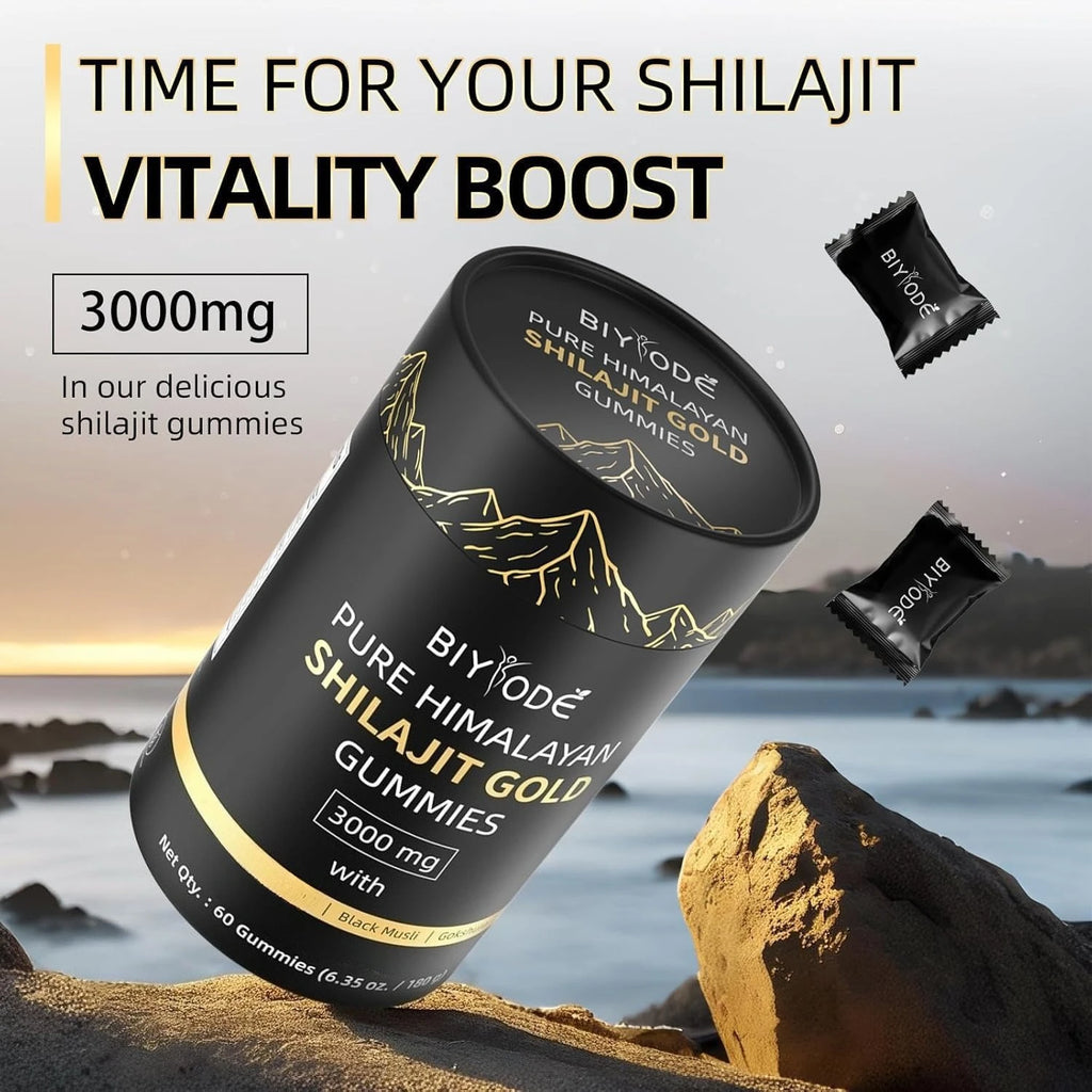 Shilajit en gommes à mâcher – CLEVI Paris