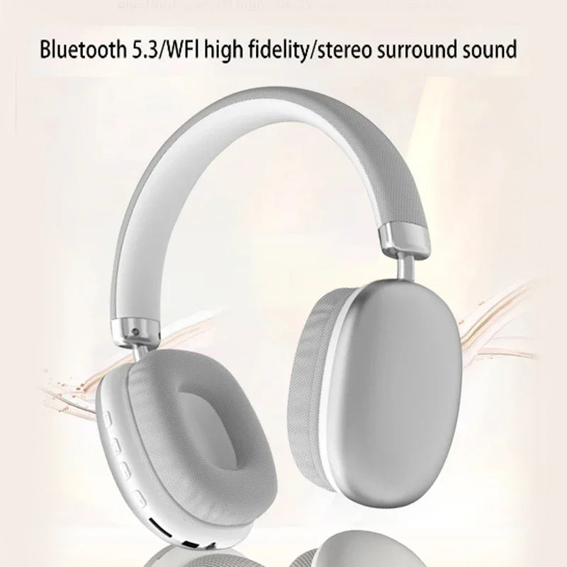 Casque EOENKK Circum-Auriculaire Tissu Bluetooth 5.3 ANC HiFi – CLEVI Paris