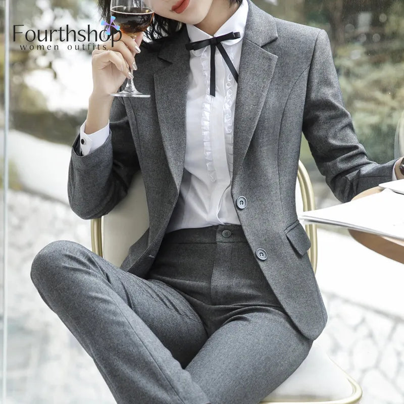 Tailleur femme blazer pantalon ou jupe – CLEVI Paris