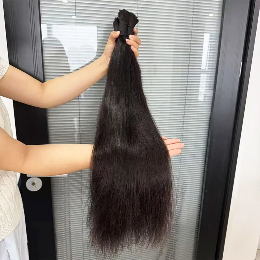 Mèches Vrac Silky Straight Cheveux Vietnamiens – CLEVI Paris