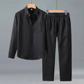 Ensemble homme chemise et pantalon en lin – CLEVI Paris